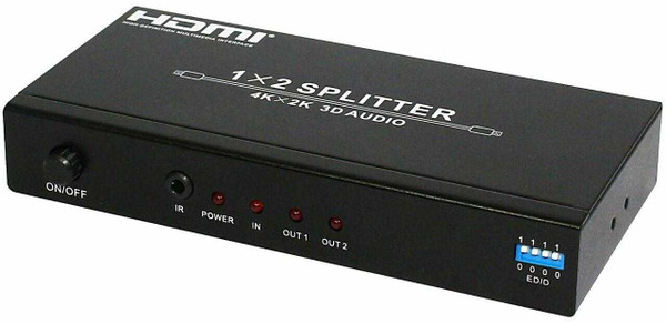 1-8 HDMI Splitter w/16-Level User Adjustable EDID - 4K