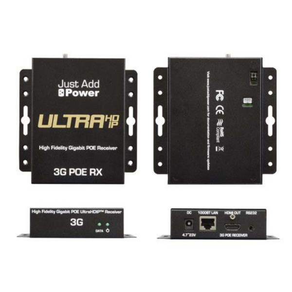Just Add Power VBS-HDIP-508POE 3G 4K Receiver (508POE)