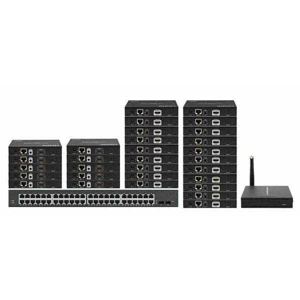 4K 10x20 HDMI Matrix Over Wireless LAN with iPad App 4K 10x20 HDMI Matrix Over Wireless LAN with iPad App