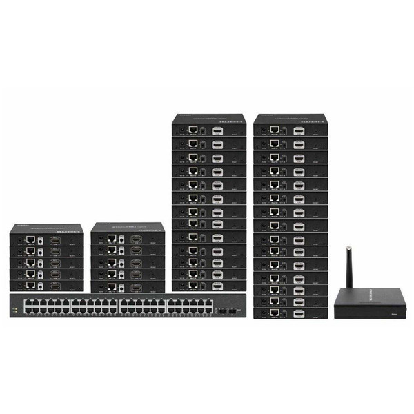 4K 10x28 HDMI Matrix Over Wireless LAN with iPad App