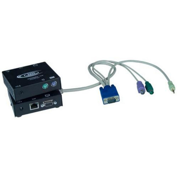 NTI ST-C5KVMA-600 VGA PS/2 KVM Extender via CAT6: Extend to 600ft