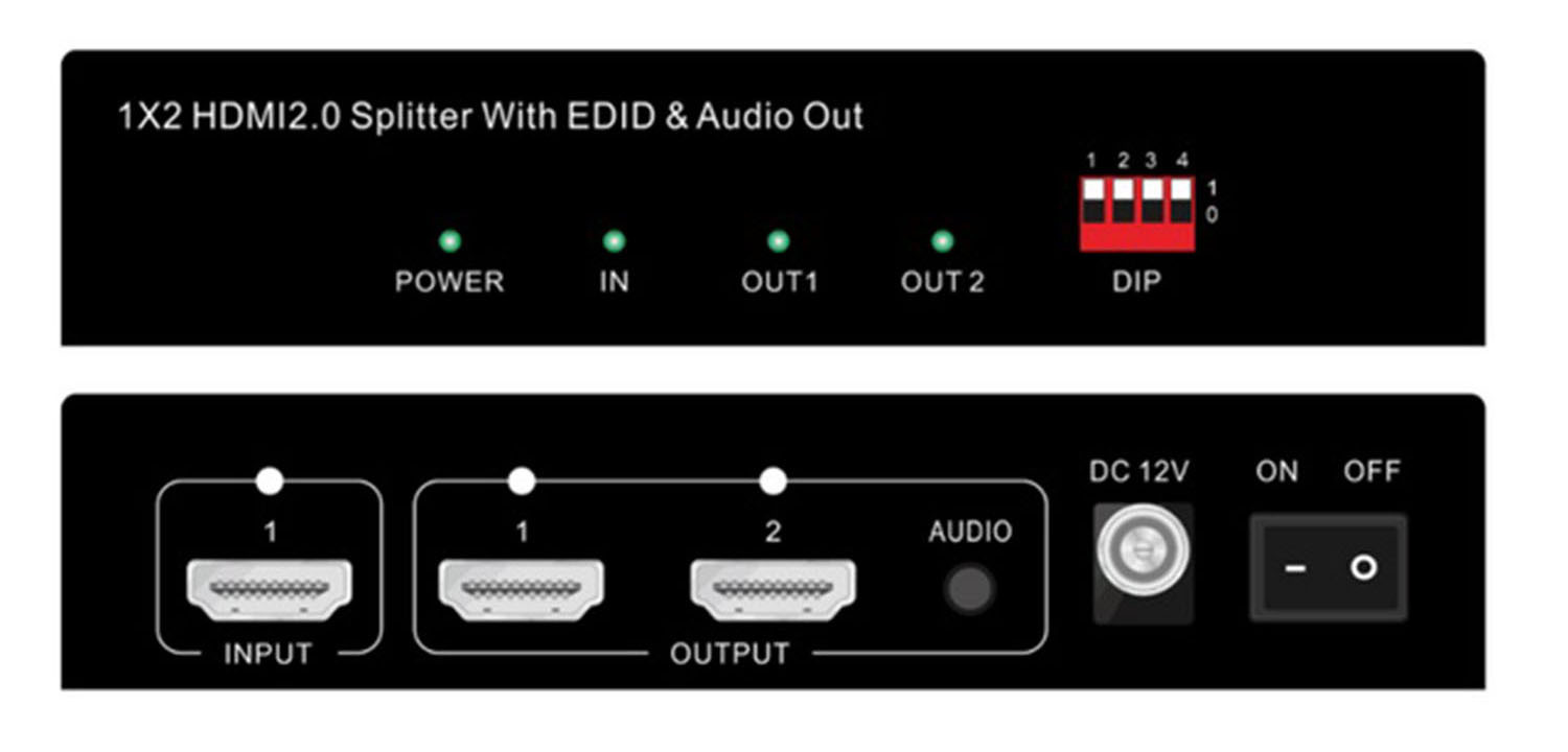 1x2 HDMI2.1 Splitter 【公式通販】