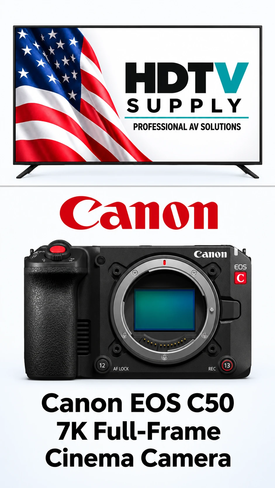 HDTV Supply Canon EOS C50 quick overview