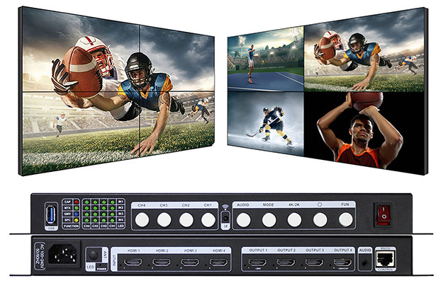 Fixed 4x4 HDMI Matrix Switchers
