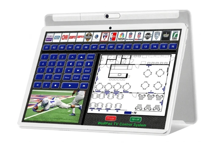 WolfPad Custom Sports Bar Control System