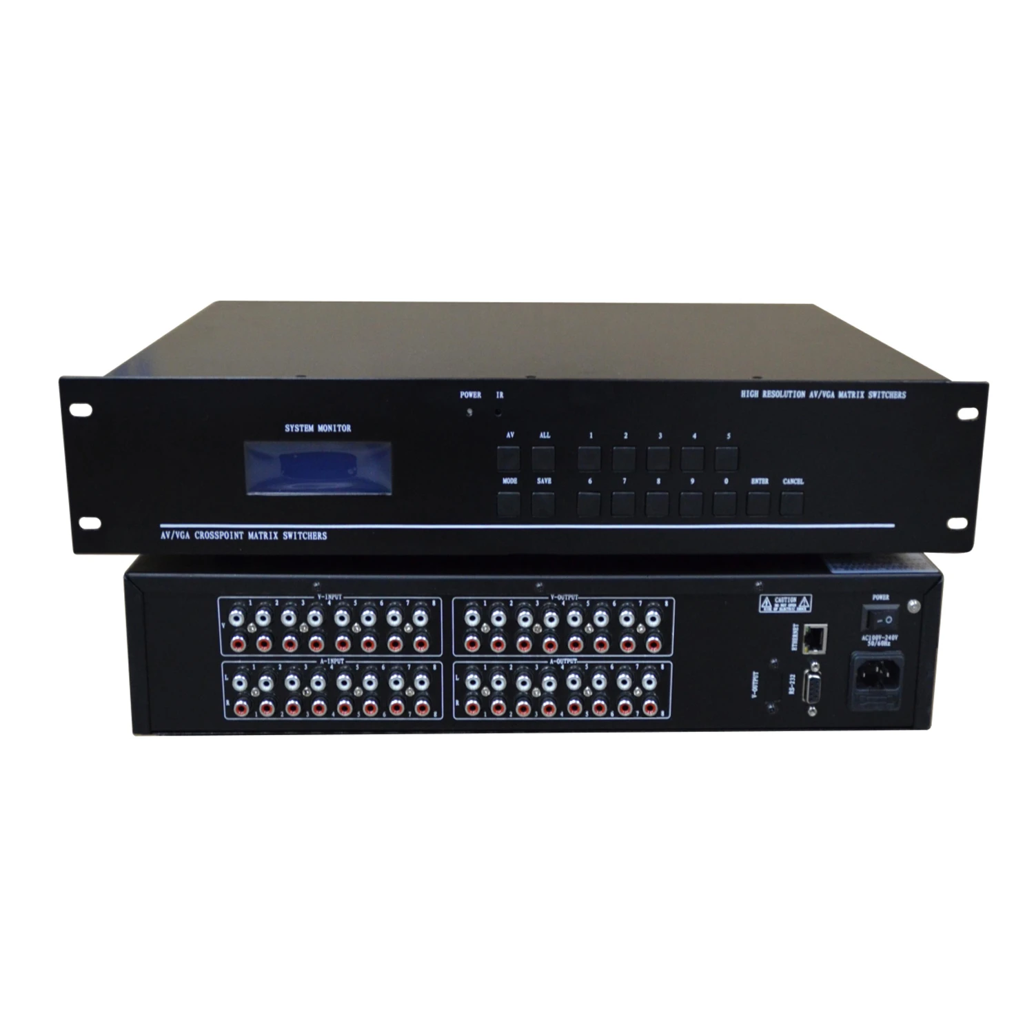 16x16 Stereo Audio Matrix Switcher, WolfPack