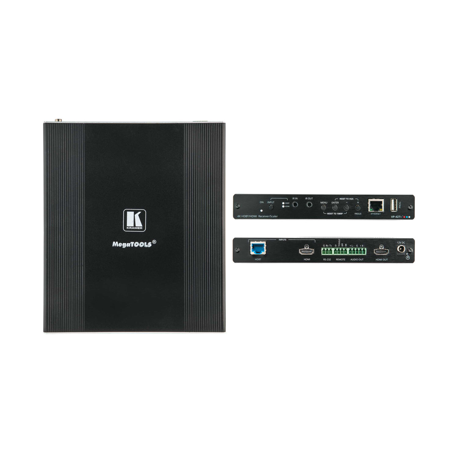 Kramer VP-427X1 4K HDR HDBT Receiver / Scaler Tool