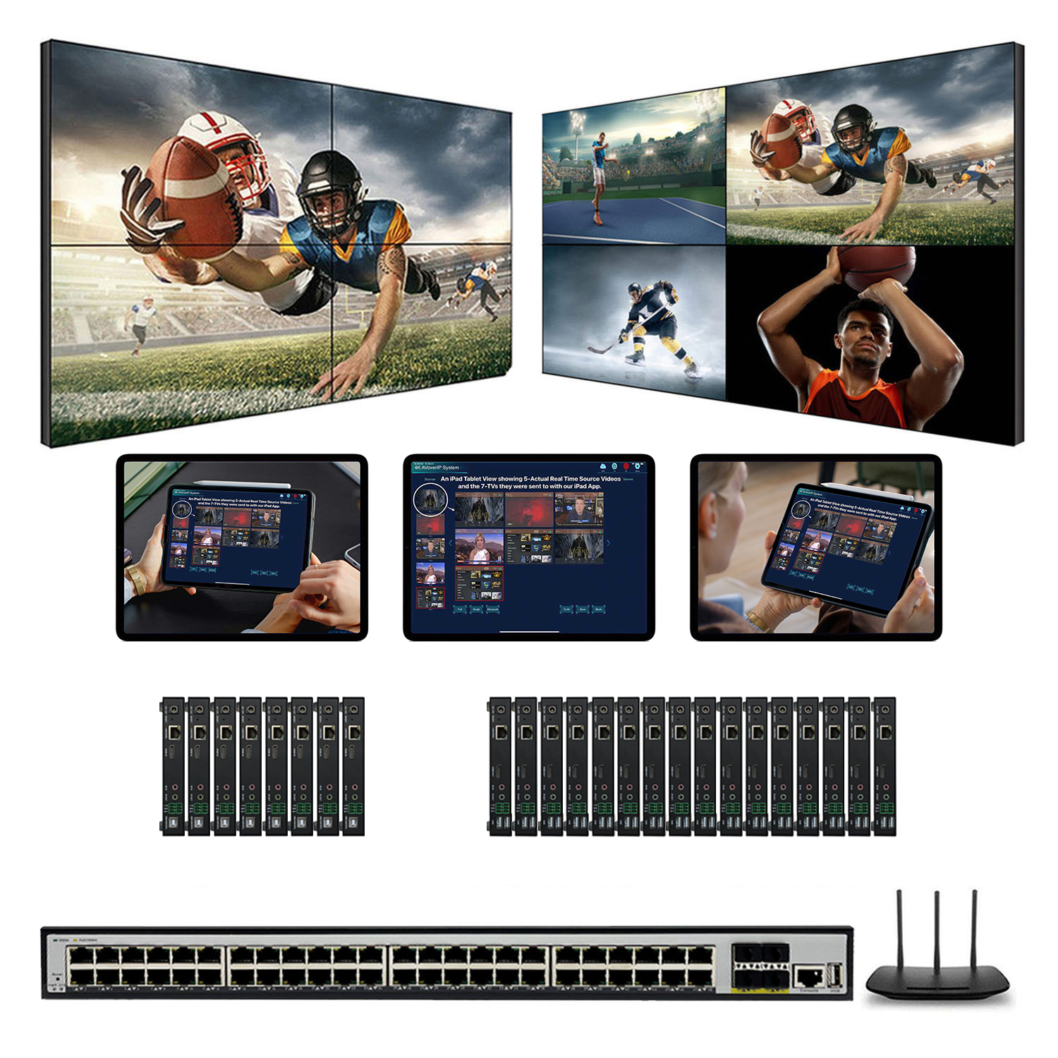 HDTV Supply Launches WolfPack 1080p 8x16 HDMI Over LAN Matrix Switcher with Real Time iPad Video Preview and Advanced AV Features