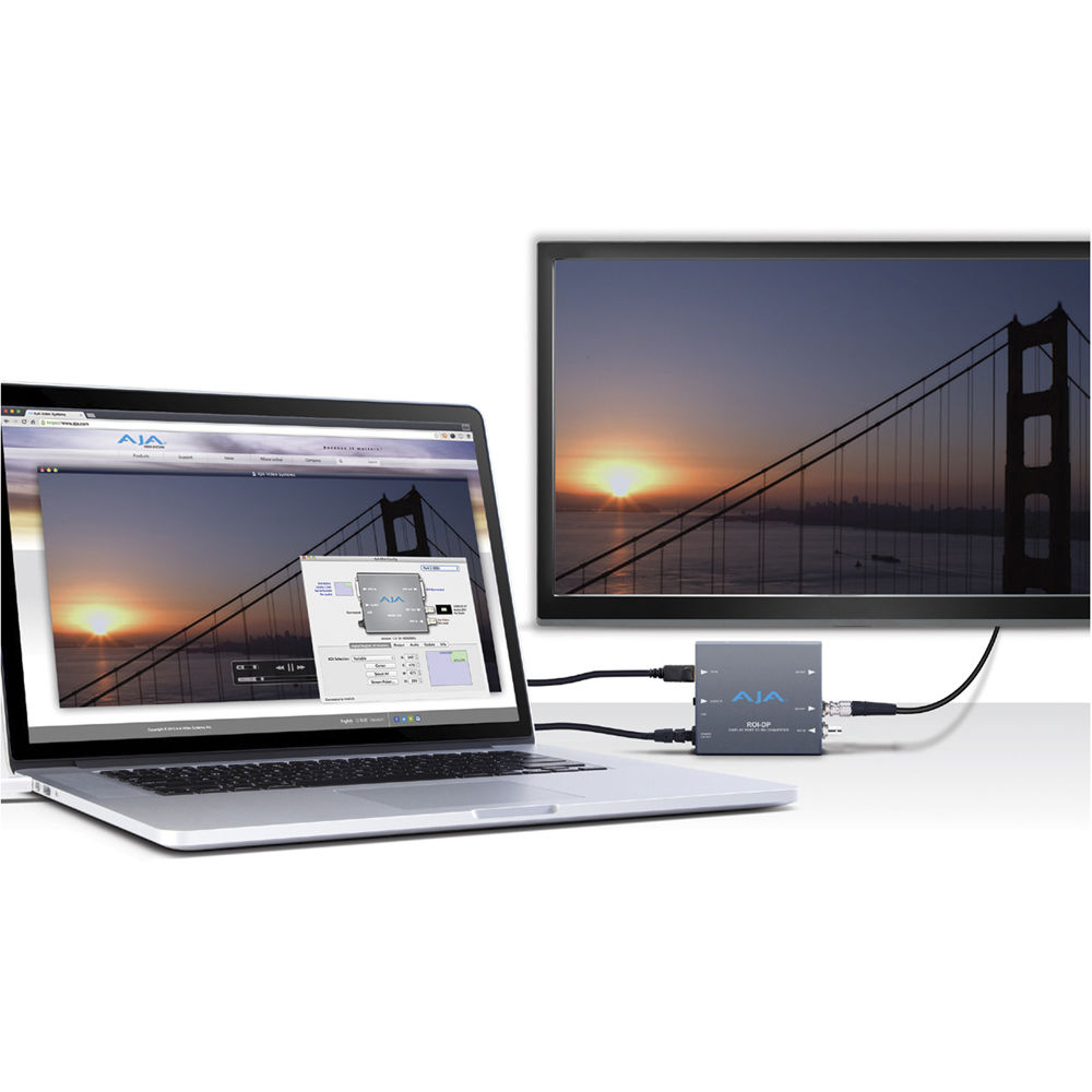 AJA Hi5-12G 4K/UltraHD (12G-SDI) to HDMI 2.0 Converters