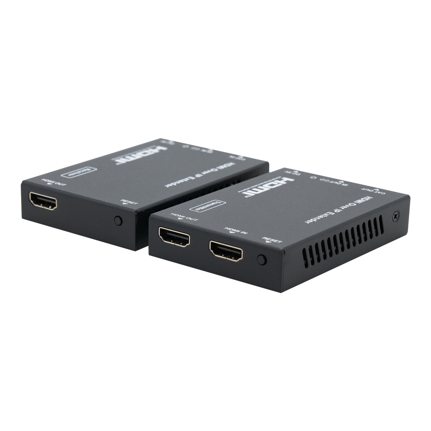 HDMI Over CAT6 Transmitter & Receiver to 450' w/Remote IR