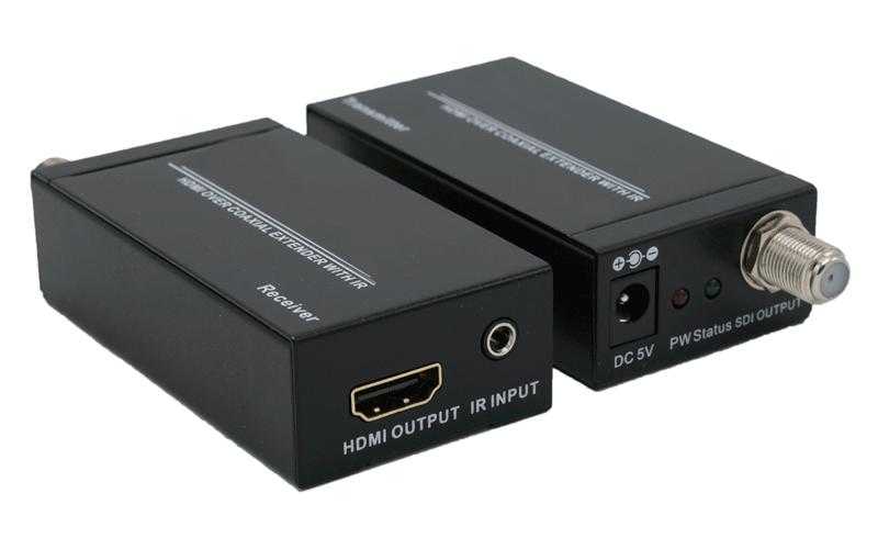 HDMI To Coaxial Adapter with IR, WolfPack