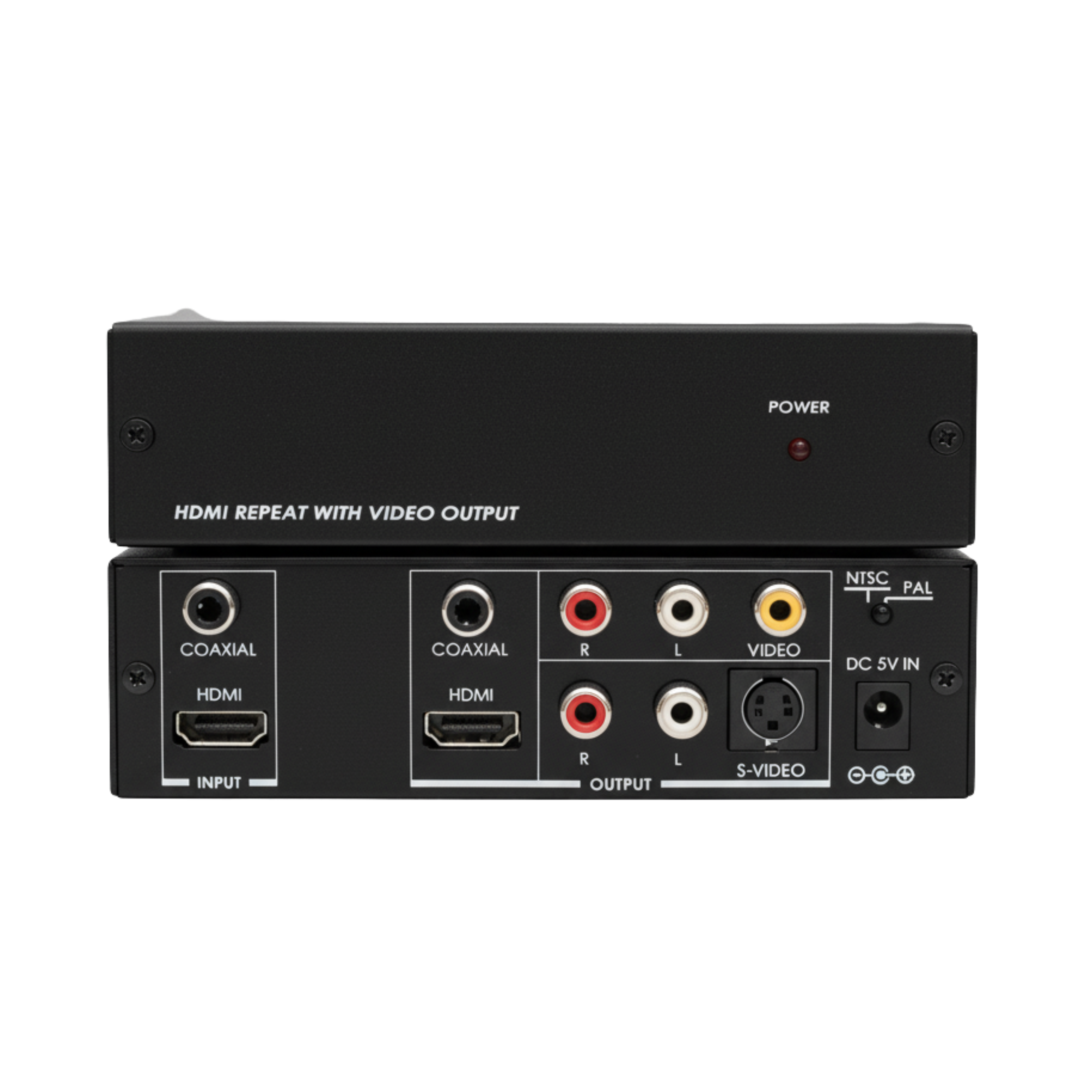 HDMI to Composite / S-Video Converter w/HDMI Pass-through, WolfPack