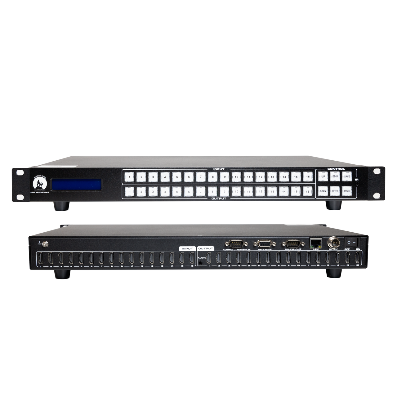 WolfPack 4K 30 Hz 16x16 HDMI Matrix Switch with Apps