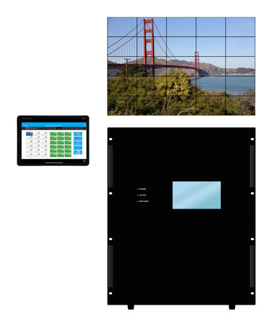 WolfPack 32x64 HDMI Matrix Switch with Video Wall