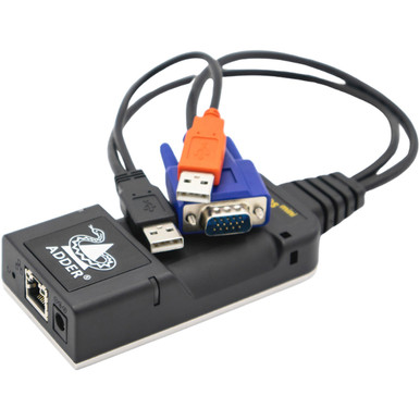 Adder IPEPSMINI-VGA Standalone KVM-over-IP Unit (VGA & USB) for Remote ...