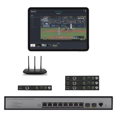 1x3 1080p POE HDMI Over IP Splitter