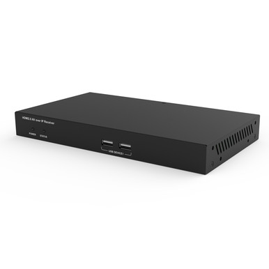 WolfPack 4K 60 Hz AV Over IP Decoder with ARC, CEC, POE, KVM, Audio ...