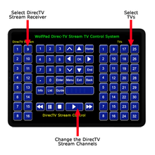 WolfPad DirecTV Stream Tablet TV Control System