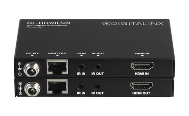 DigitaLinx DL-HD70LSIR HDMI HDBaseT Extension Set w/ IR