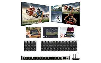 WolfPack HDMI over LAN distribution equipment