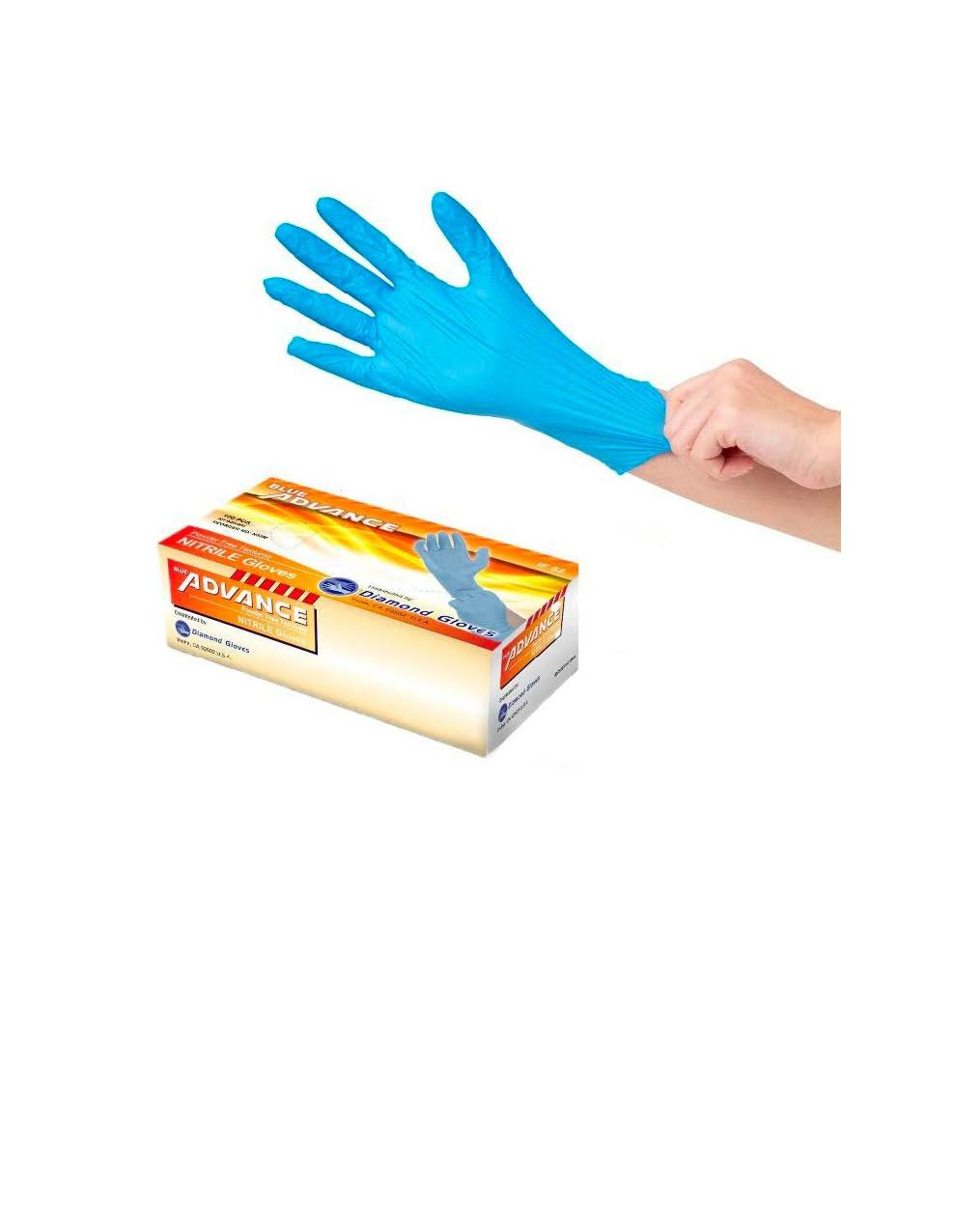 Nitrile Gloves, Large 100/Box