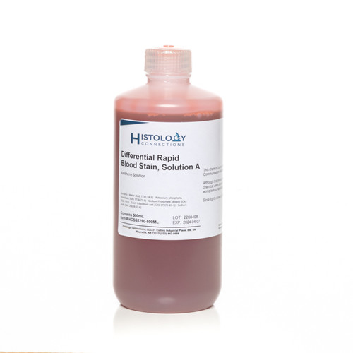 Differential Rapid Blood Stain, Xanthene Solution A (500 mL)