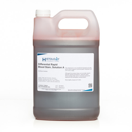 Differential Rapid Blood Stain, Xanthene Solution A  (1 Gal)