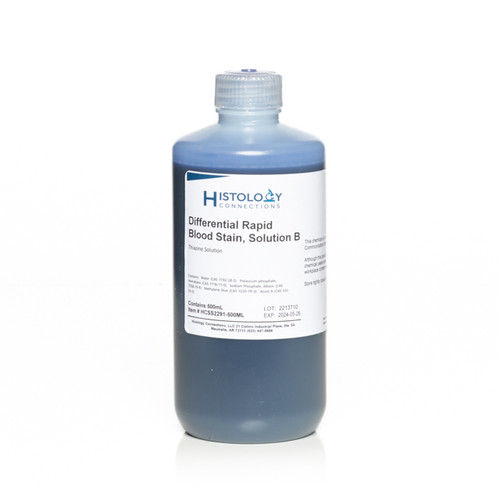 Differential Rapid Blood Stain, Solution Thiazine  B (500 mL)