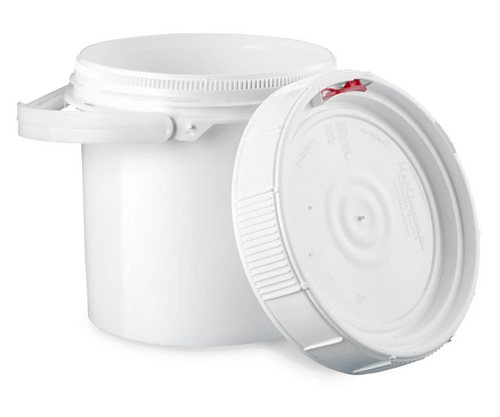 Screw Top Pail - 2.5 Gallon with lid - EA