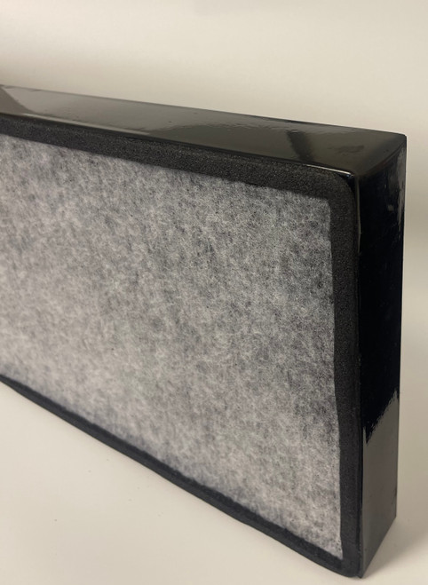 Charcoal Activated Filter 2"D, 10"x17" Enclosure