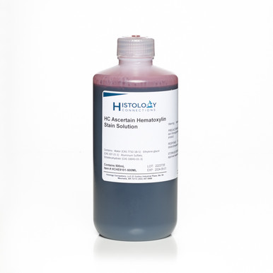 Ascertain Hematoxylin Stain Solution, (500mL) - Histology Connections
