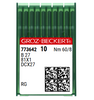Groz Beckert B27 NM 60 Size 8 Overlock Needles RG Normal Round Point – Pack of 10 Groz Beckert B27 NM 60 Size 8 Overlock Needles RG Normal Round Point – Pack of 10