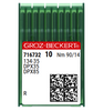 Groz Beckert 134-35R Size 90 NM 90 Size 14 Industrial Sewing Machine Needles Pack of 10 for woven fabrics and leather