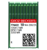 Groz Beckert MR7 135x17 Size 200 NM 200 Size 25 Industrial Sewing Machine Needles for Heavy-Duty Multidirectional Stitching – Pack of 10