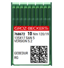 Groz Beckert 135x17 SAN 5 GEBEDUR Size 120 NM 120 Size 19 Technical Textile Titanium-Coated Sewing Machine Needles – Pack of 10 Groz Beckert 135x17 SAN 5 GEBEDUR Size 120 NM 120 Size 19 Technical Textile Titanium-Coated Sewing Machine Needles – Pack of 10
