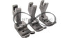 Hinged Piping Foot (Right) P69RH Set. Perfect for garments, bags, and more, this trio of specialized feet ensures seamless piping and cording applications Hinged Piping Foot (Right) P69RH Set. Perfect for garments, bags, and more, this trio of specialized feet ensures seamless piping and cording applications