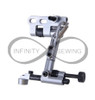 Edge Guide for industrial walking foot sewing machines! Its adjustable hinged roller and straight stop design ensure accuracy and ease of use. Edge Guide for industrial walking foot sewing machines! Its adjustable hinged roller and straight stop design ensure accuracy and ease of use.