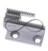 Industrial sewing machine feed dog replacement part. This durable 3-row feed dog is designed for straight stitch machines, ensuring smooth fabric feeding and consistent stitching quality.