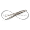 TWE12 5" Straight Sewing Machine Tweezers, meticulously designed for precision handling. Crafted from high-quality stainless steel, these tweezers feature wide blades and fine tips, making them ideal for intricate sewing projects.
