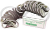Maimin Medium Grit Emery Bands, meticulously crafted to fit all Maimin straight knife cutting machines. With a box containing 100 pieces, these emery bands ensure consistent and reliable cutting performance for a wide range of materials.
