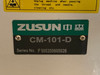 Full setup of ZUSUN CM-101-QD3 blindstitch machine with table and motor for garment production