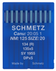 Schmetz 134R Size 125 NM 125 industrial sewing machine needles – pack of 10