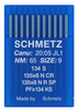 Schmetz 134 S Size 65 Industrial Sewing Machine Needles Pack of 10 Narrow Cross Point