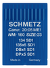 Schmetz 134 SD1 Size 160 Industrial Sewing Machine Needles Pack of 10 with Round Point Small Triangular Tip for very heavy fabrics Schmetz 134 SD1 Size 160 Industrial Sewing Machine Needles Pack of 10 with Round Point Small Triangular Tip for very heavy fabrics