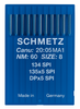 Schmetz 134 SPI Size 60 Industrial Sewing Machine Needles Pack of 10 with Acute Round Point for dense woven fabrics Schmetz 134 SPI Size 60 Industrial Sewing Machine Needles Pack of 10 with Acute Round Point for dense woven fabrics