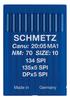 Schmetz 134 SPI Size 70 Industrial Sewing Machine Needles Pack of 10 with Acute Round Point for woven and coated fabrics Schmetz 134 SPI Size 70 Industrial Sewing Machine Needles Pack of 10 with Acute Round Point for woven and coated fabrics