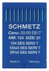 Schmetz 134 SES SERV 7 Size 130 Industrial Sewing Machine Needles Pack of 10 light ball point reinforced Schmetz 134 SES SERV 7 Size 130 Industrial Sewing Machine Needles Pack of 10 light ball point reinforced