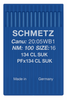 Schmetz 134 CL SUK Size 100 Industrial Sewing Machine Needles Pack of 10 Medium Ball Point for stretch and knit fabrics