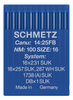 Schmetz 16X231 SUK Size 100 Industrial Sewing Machine Needles Pack of 10 Medium Ball Point for heavy stretch fabrics