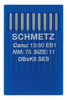 Schmetz DBXK5 SES Size 75 Industrial Sewing Machine Needles Pack of 10 with Light Ball Point for light to medium fabrics Schmetz DBXK5 SES Size 75 Industrial Sewing Machine Needles Pack of 10 with Light Ball Point for light to medium fabrics